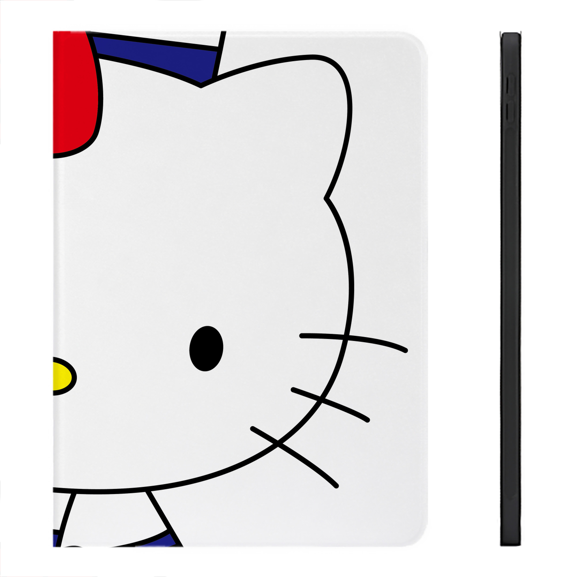 （画像用） Hello Kitty ハローキティ IPadケース ペンホルダー付き ブックスタイルデザイン